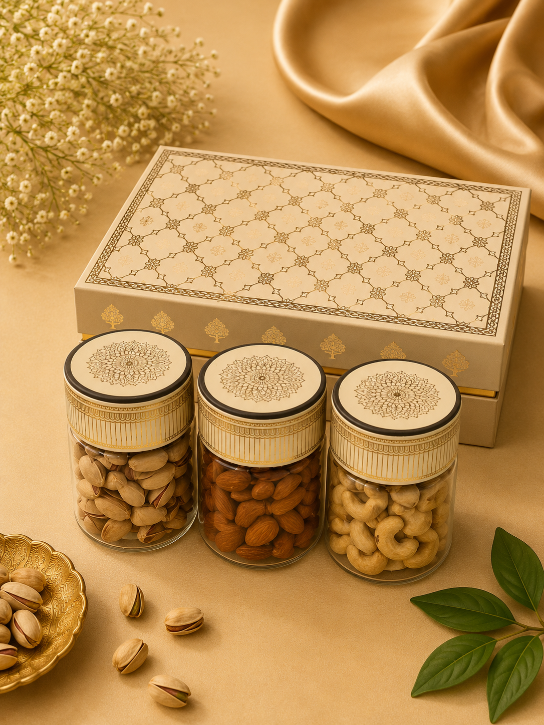 Svarn Kosh Royal Dry Fruits & Chikki Gift Box