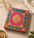 Pink & Blue Mandala Dry Fruit Gift Box